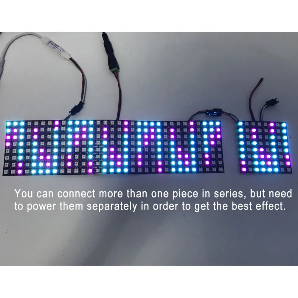 Видео занавеска светодиодная Пиксельная панель RGB Водонепроницаемая Вечеринка