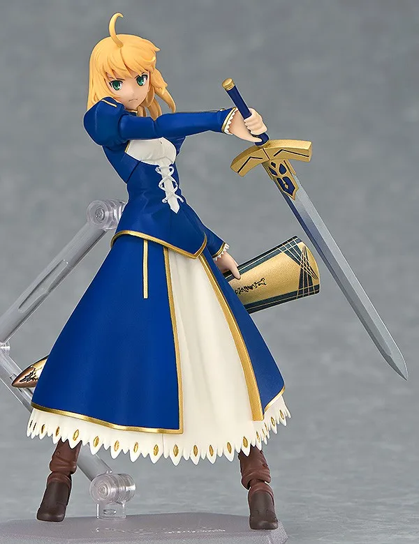 Figma EX 025 Saber платье версия Fate/Stay Night Girl ПВХ фигурка Коллекционная модель кукла