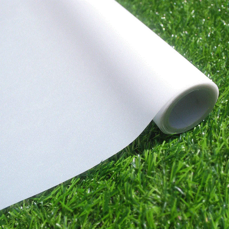 60*200cm/lot Decorative Self Adhesive Films Protect Privacy Static Window Film No Glue Removed Pure White Bathroom Office | Дом и сад