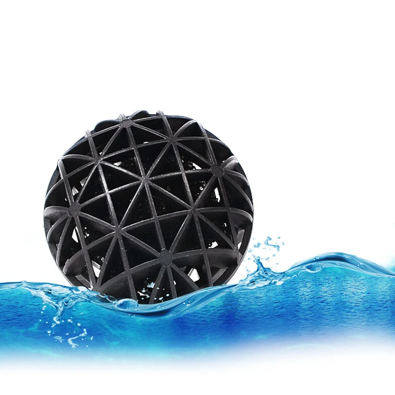 Аксессуары для аквариумов 16/26 мм 100 шт./упак. черный биологический био шар