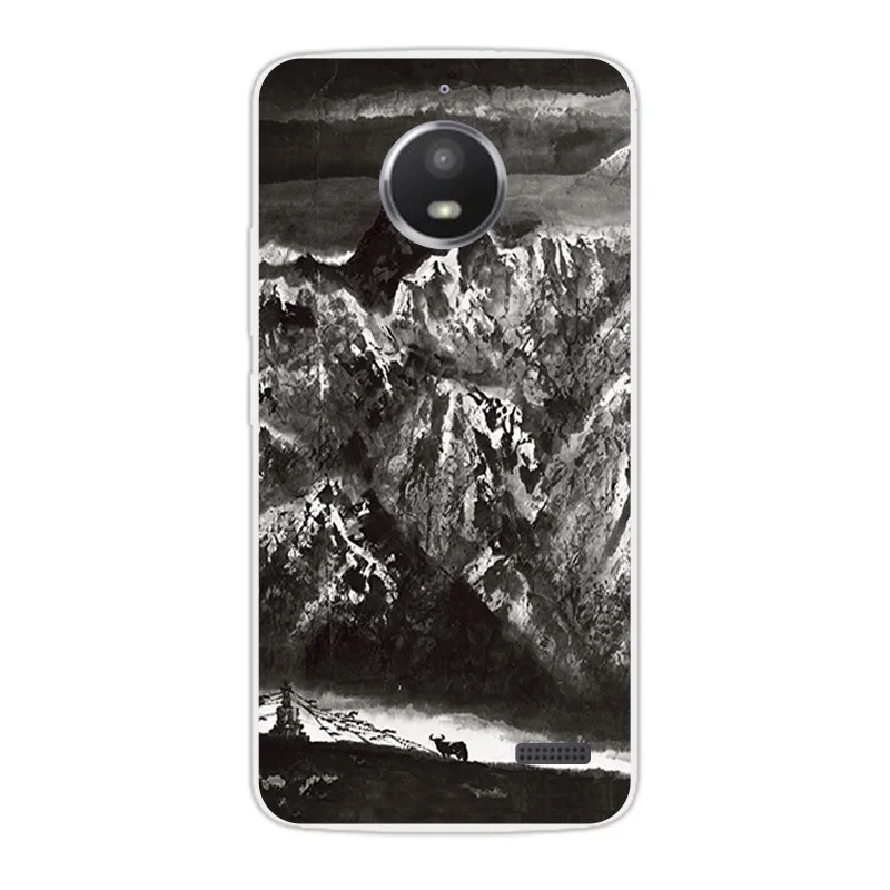 Модные чехлы для телефонов с рыбками 5," для Moto E 4 XT1766 XT1763 задняя крышка мягкий Tpu Fundas Прозрачный Силикон DIY для Motorola Moto e4