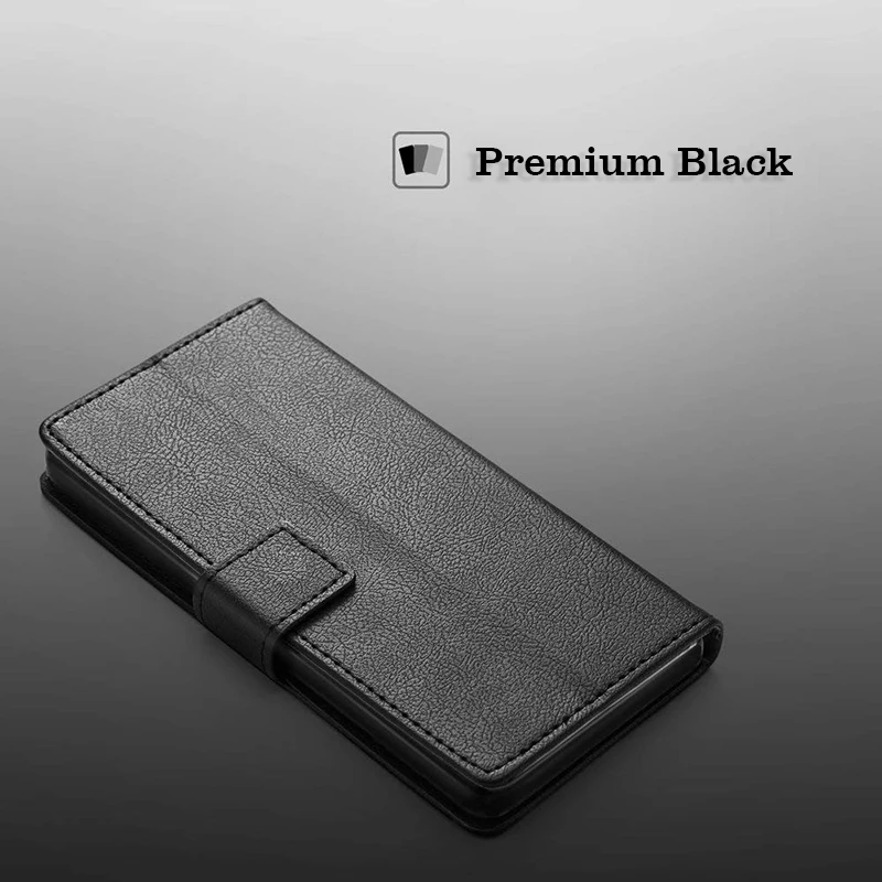 Yokata роскошный Флип кожаный чехол для iphone 7 8 plus простой премиум черный Магнитный
