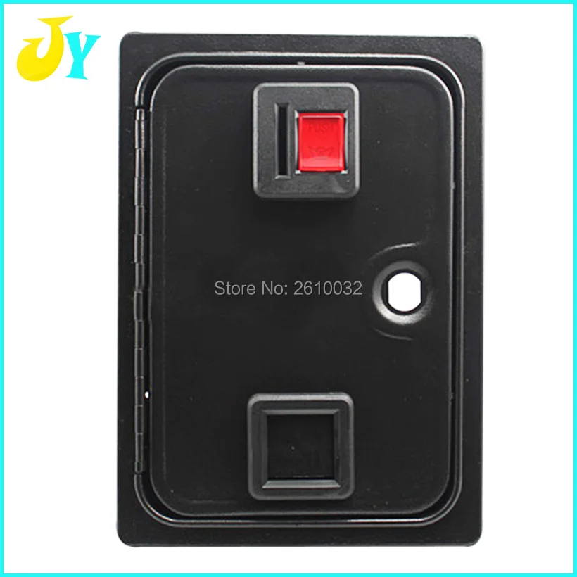 Двойной Американский Стиль монета дверь с механическими кнопками