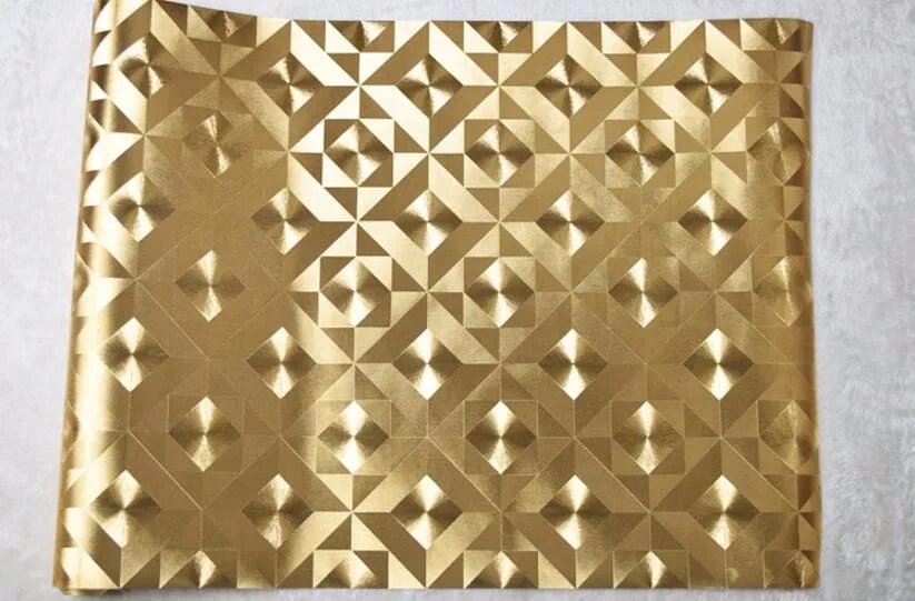 Beibehang Ceilin обои отель КТВ papel де parede 3D обои для гостиной блеск золотой фольги стены бумаги рулон папье peint