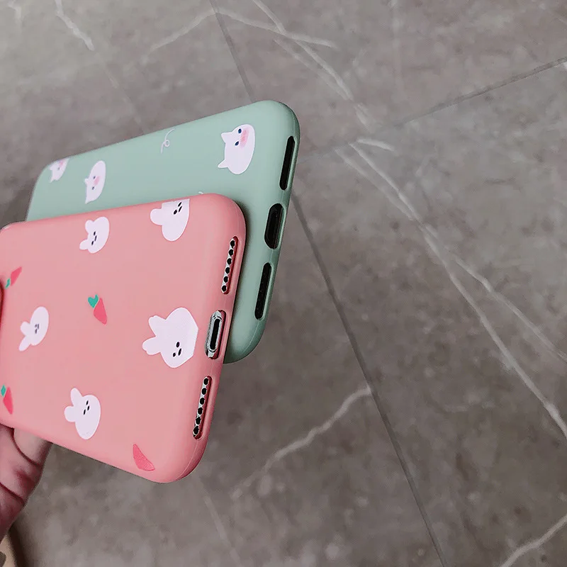 Чехол для iPhone 7 XS MAX XR X 8 6 6s Plus силиконовый матовый | Мобильные телефоны и