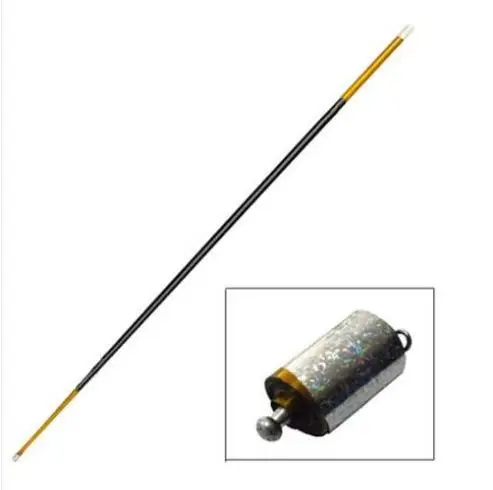 Metal steel appearing canes 1.4M (Gold-Black-Gold color)-Magic Tricks Cane Props Stage Magic Trick Classic | Игрушки и хобби
