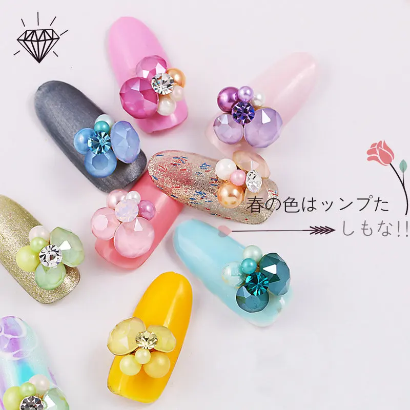 Новый тренд 5 шт. высший сорт стразы драгоценный камень металл ювелирное изделие