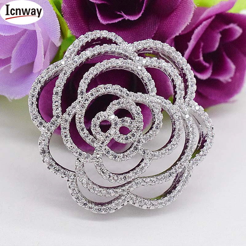 

wholesale Rhinestone inlay silver Plated connector 3.7cm For DIY bracelet necklace Free shipping icnway