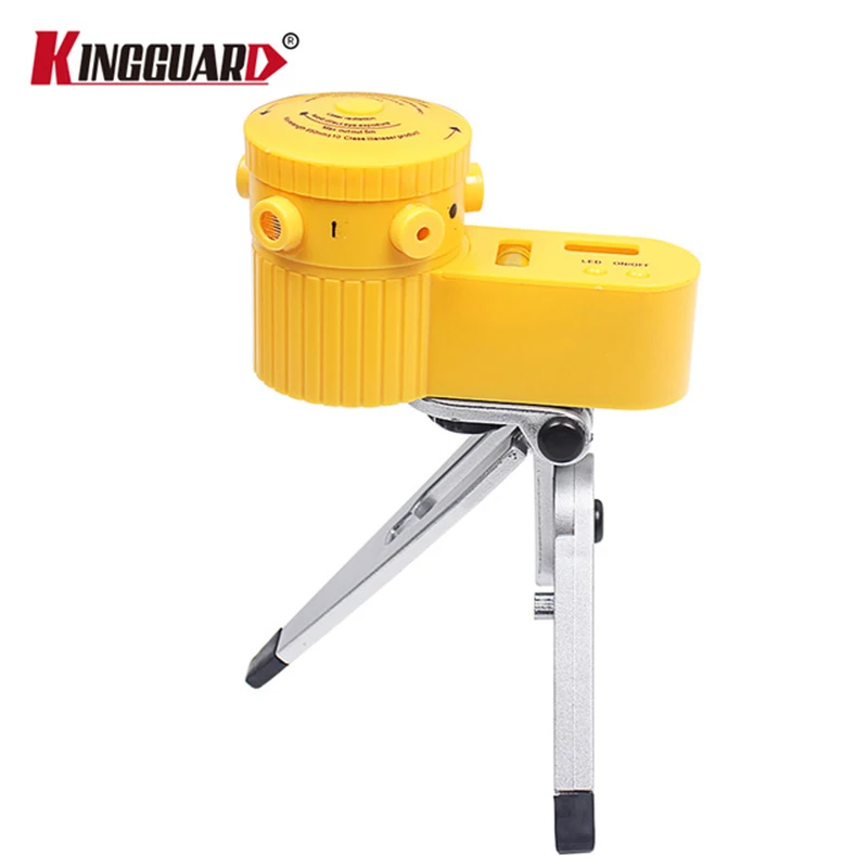 KINGGUARD пластиковый многофункциональный лазерный нивелир инструмент с штативом