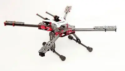 Складной 4-осевой Квадрокоптер с рамкой из углеродного волокна для Feiyu MINI 3D gimbal gopro