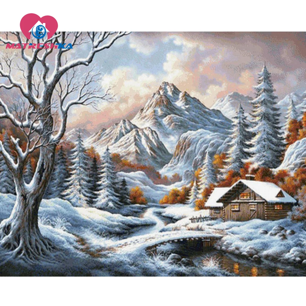 5d diy алмазная живопись Вышивка природа мозаика алмаз полный картины с