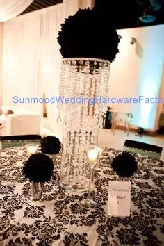 new comming clear acrylic crystal table candle holder for centerpiece weddings decoration | Дом и сад