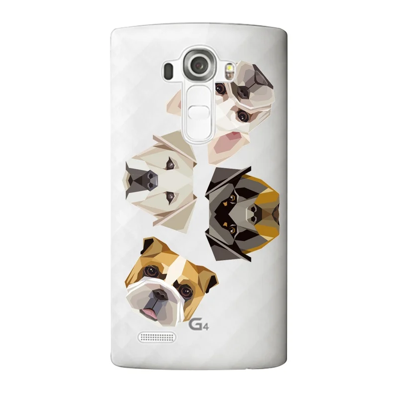 Мягкий прозрачный чехол для телефона из ТПУ с изображением лисы LG G3 G4 G5 V10 K3 K4 K5 K8 K10