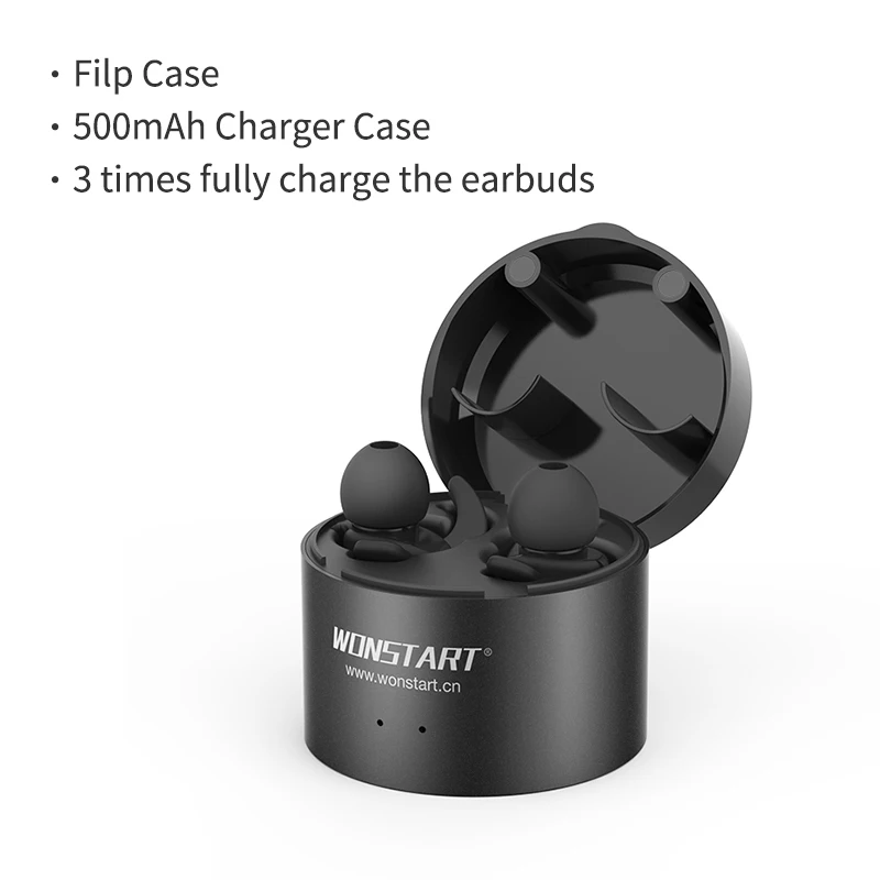 Wonstart W302RD наушники вкладыши TWS с Беспроводной мини Bluetooth микрофоном Hi Fi стерео в