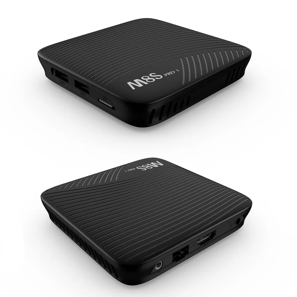 Mecool M8S PRO L Android tv Box 4K смарт бокс 3 ГБ 32 ТВ приставка Amlogic S912 Отт IP HD wifi Поддержка