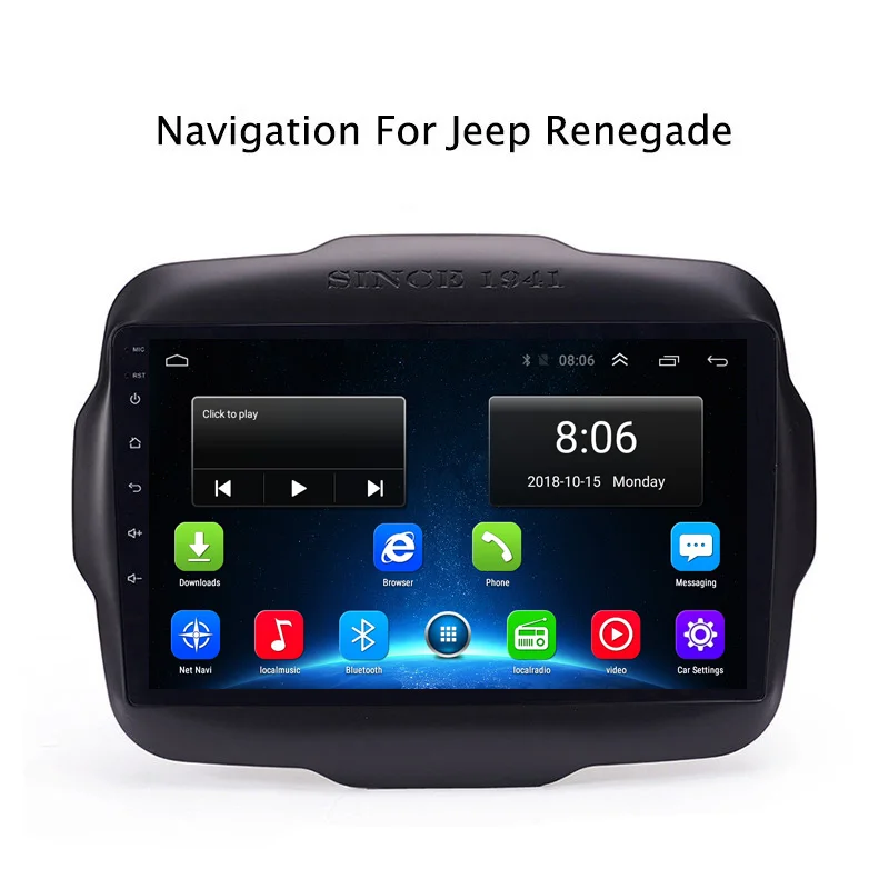 9 &quot2G ram 32G rom Автомобильная dvd навигационная система для Jeep Renegade 2016 с