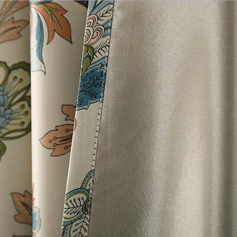 Затемненные шторы для спальни занавески с цветами прозрачная вуаль тюль ткань