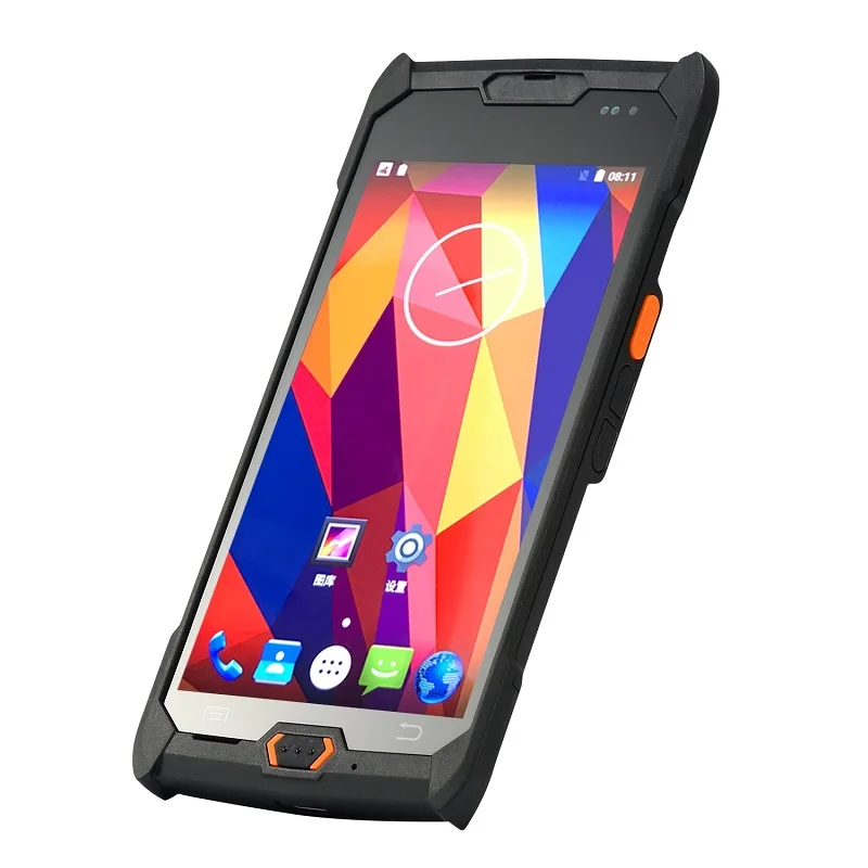 Большой экран IP67 промышленный Android 1D 2D сканер штрих-кода с Wifi Bluetooth GPS 4G PDA терминал