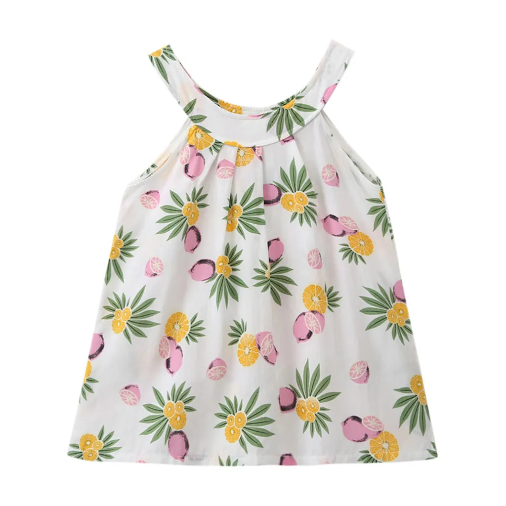 Summer Cute Baby Kids Girl Dress Toddler baby girl fashion clothes 2018 kids Princess Party Floral Print Tutu dropshipping | Детская