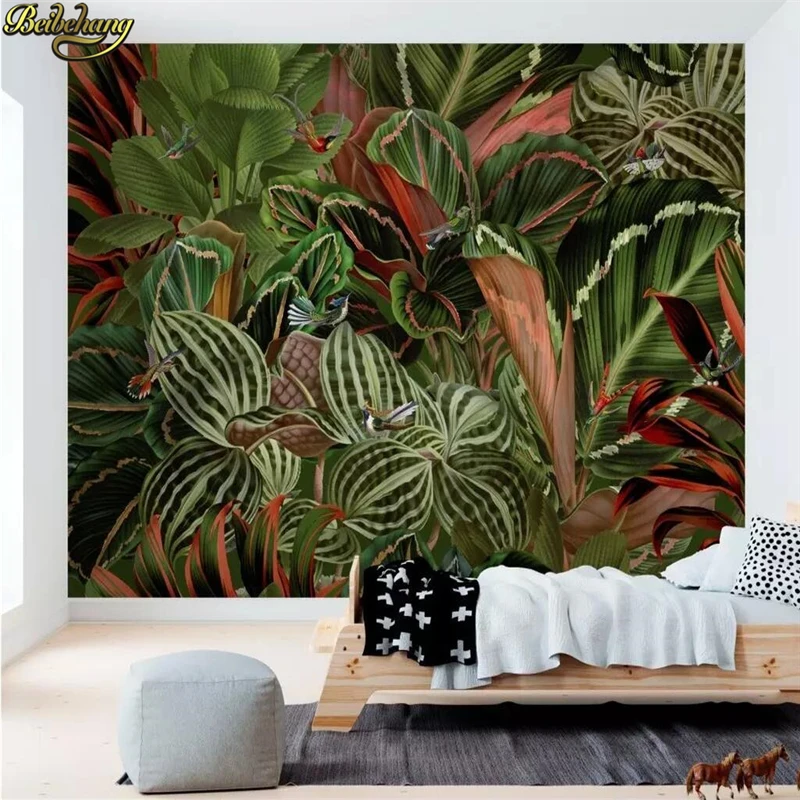 Обои на заказ 3D настенная живопись современные обои для гостиной зеленое