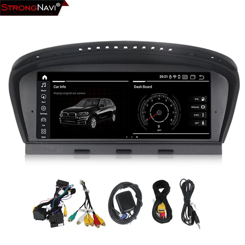 8 &quotQualcomm ядерный 4G + 64G LTE Android 9 Автомобильный мультимедийный ips экран для BMW Series3/5 E60