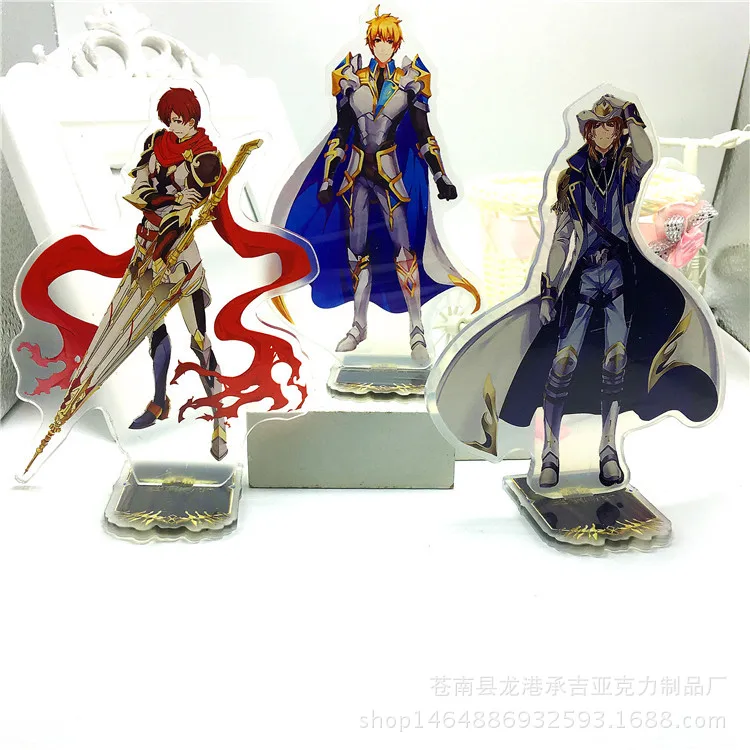 15 см аниме король Аватар милый брелок для ключей с акриловое кольцо ювелирные