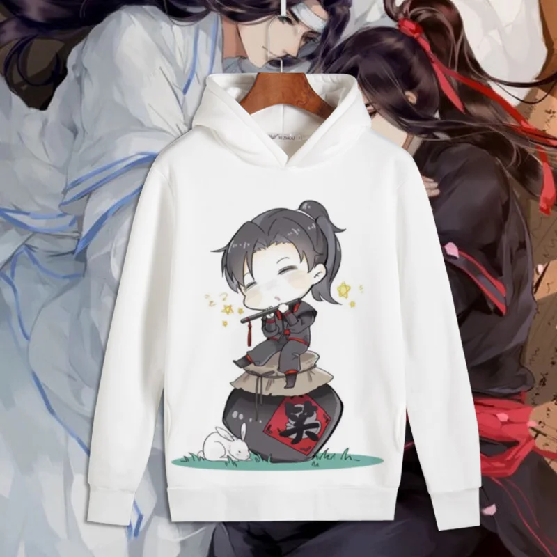 Grandmaster of Demonic Cultivation Wei Wuxian Lan Wangji костюмы косплей хлопковое Пальто Толстовка