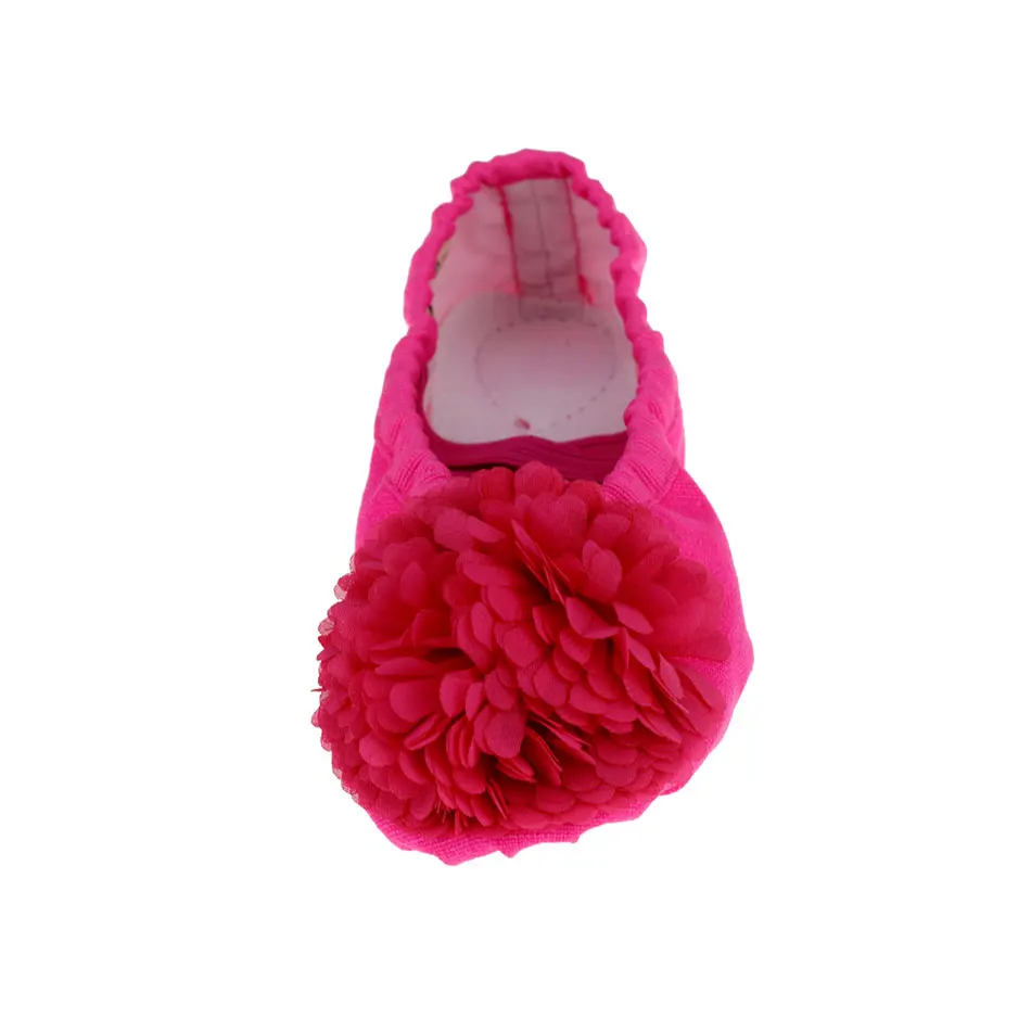 MSMAX B128 детская обувь из парусины цветок круглая резинка для девушек балетные