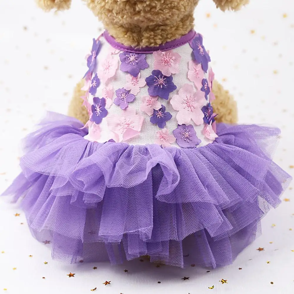 Платья для маленьких собак с цветком персика XXL женское платье принцессы