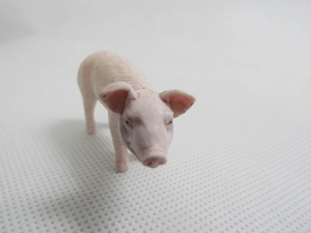 Mini Simulation Pig Figure Farm Animal Model | Игрушки и хобби