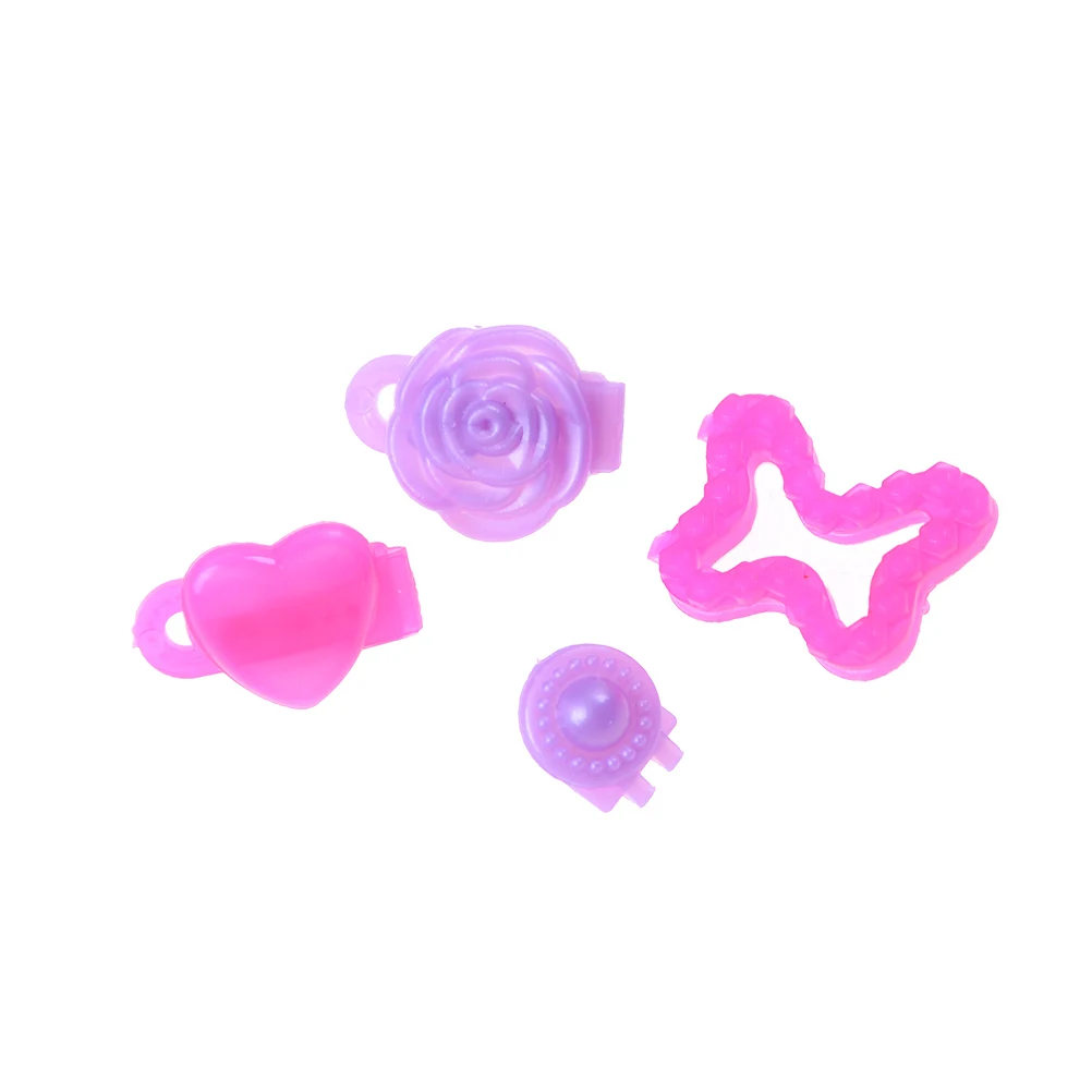 Мини-аксессуары для волос куклы подарки заколки 4 шт. кукольные головные уборы |