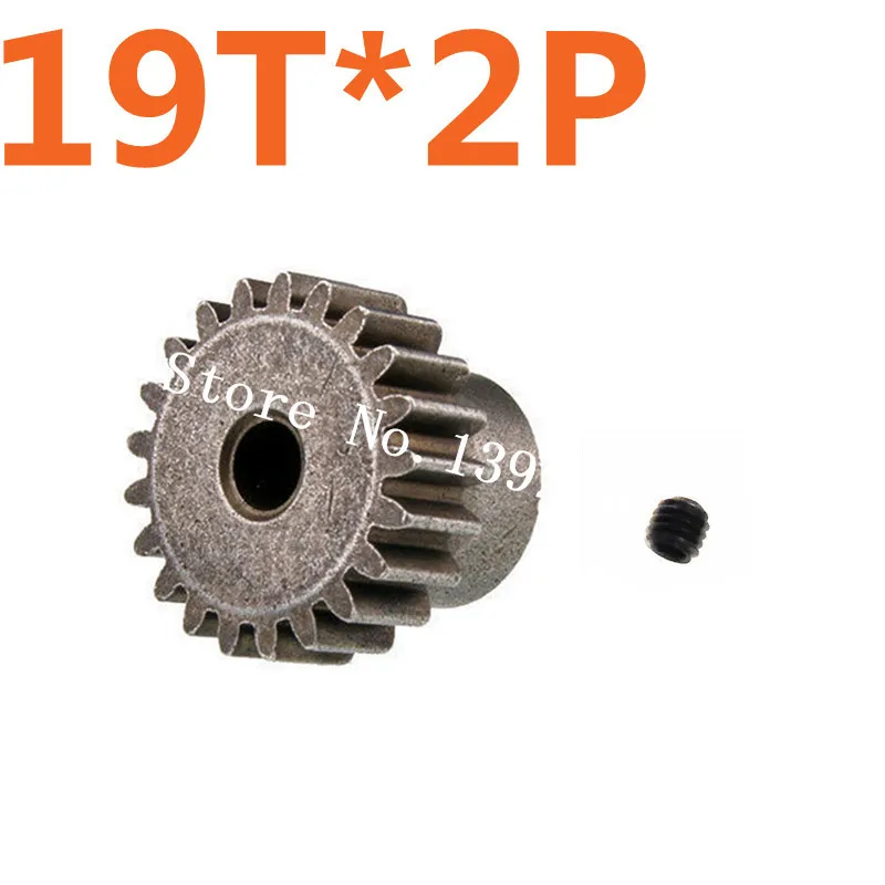 2 шт./лот металлические моторные шестерни 19T 48P запасные части HSP обновления для