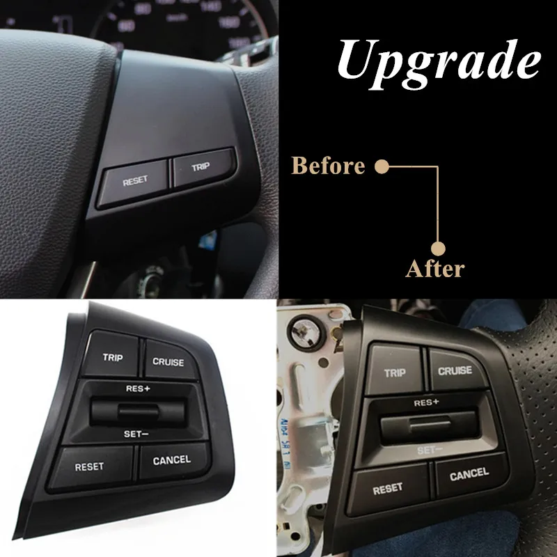 PUFEITE рулевое колесо кнопки управления для hyundai ix25(creta) 1.6L пульт управления правой кнопкой