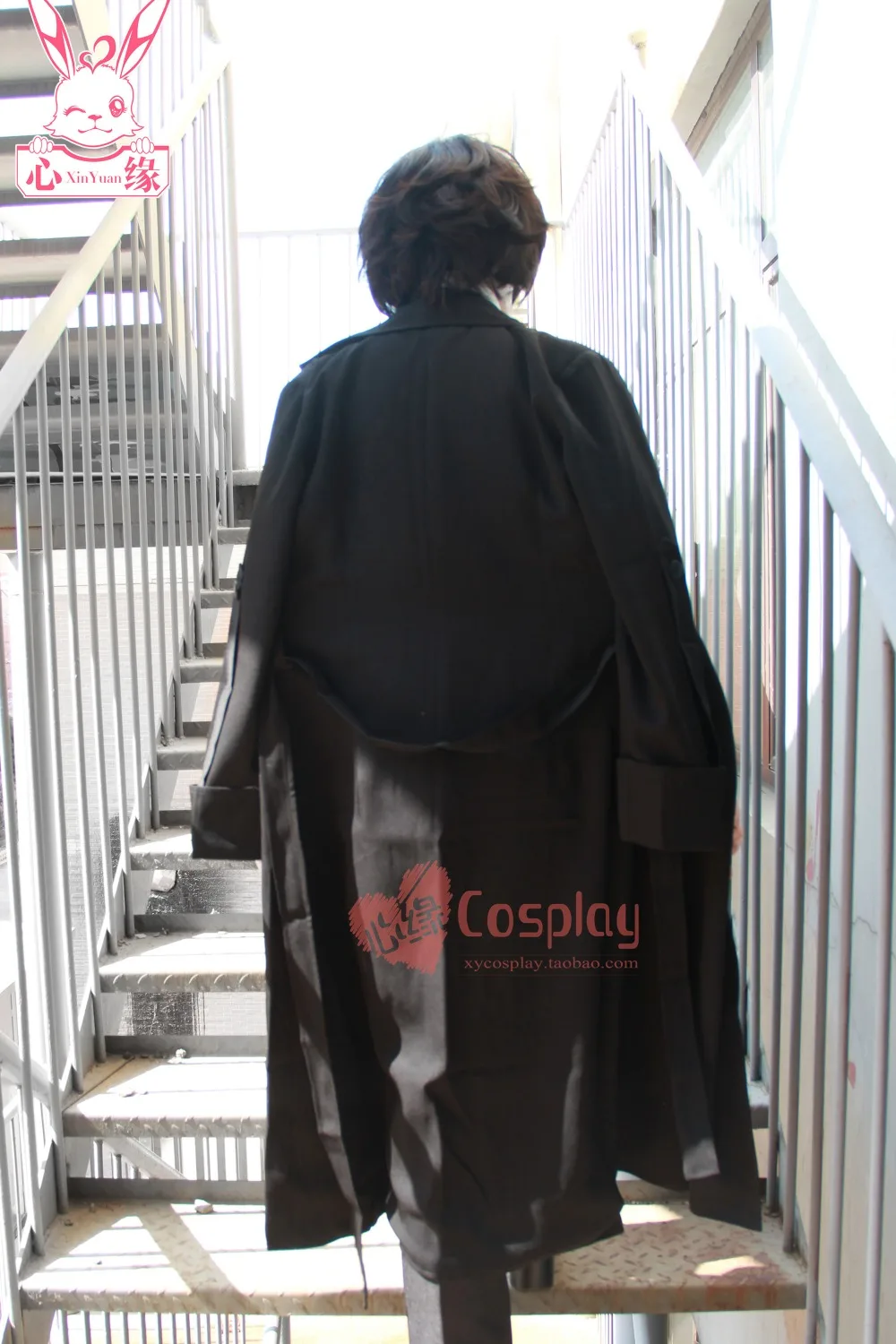 Костюм унисекс для косплея бродячие псы черная ветровка с мультяшным аниме Осаму