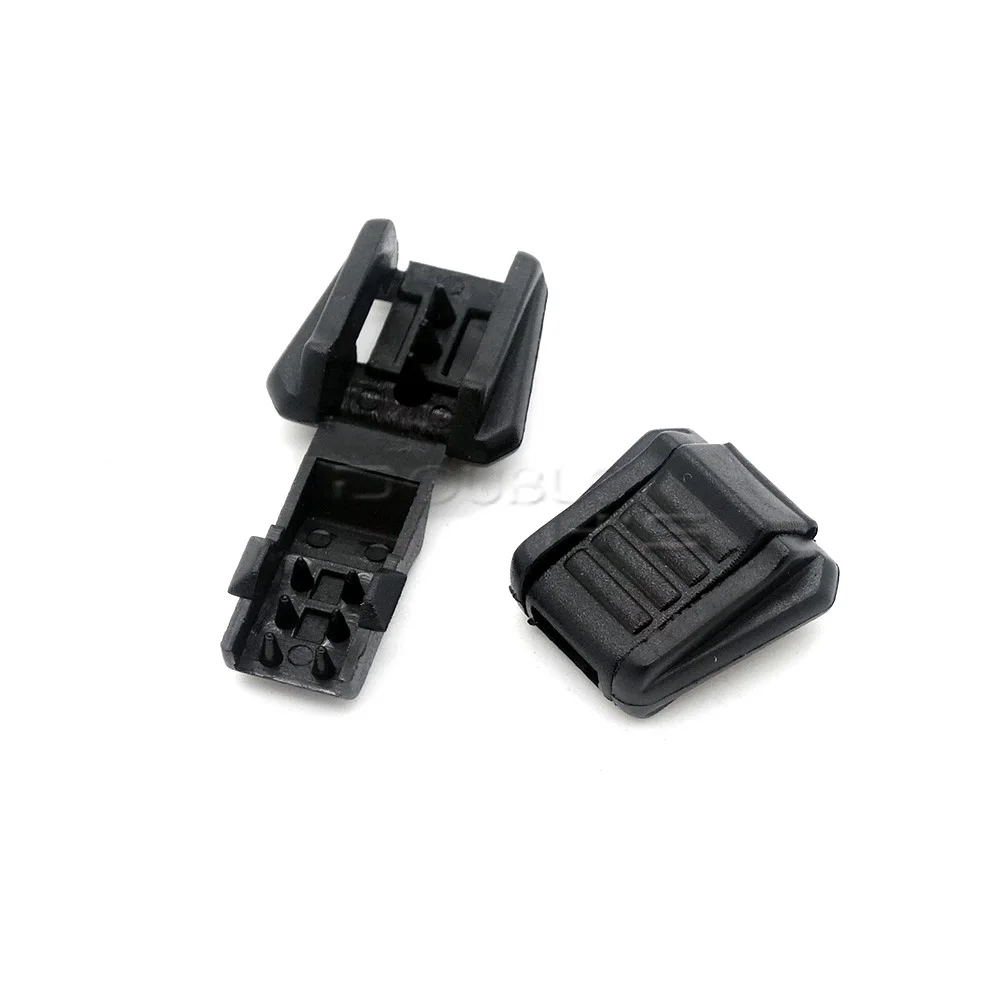 Черные пластиковые наконечники шнура для Паракорда и 50 шт./лот|zipper pullover|zipper