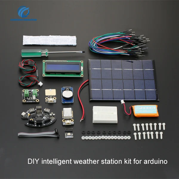 Бесплатная доставка DIY Набор Интеллектуальных метеостанций для arduino лучший
