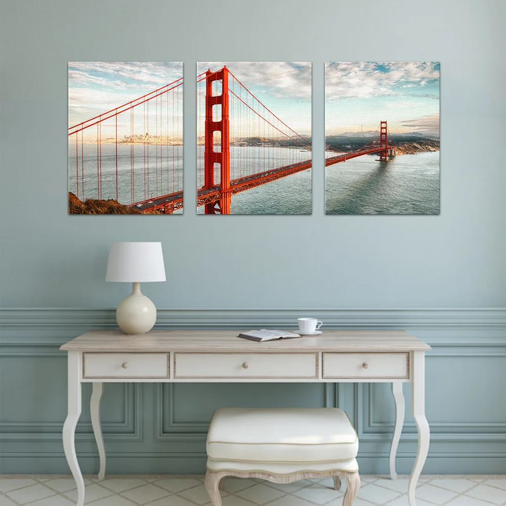 Фон для фотографий Сан-Франциско настенный 3d-фон без рамки с изображением