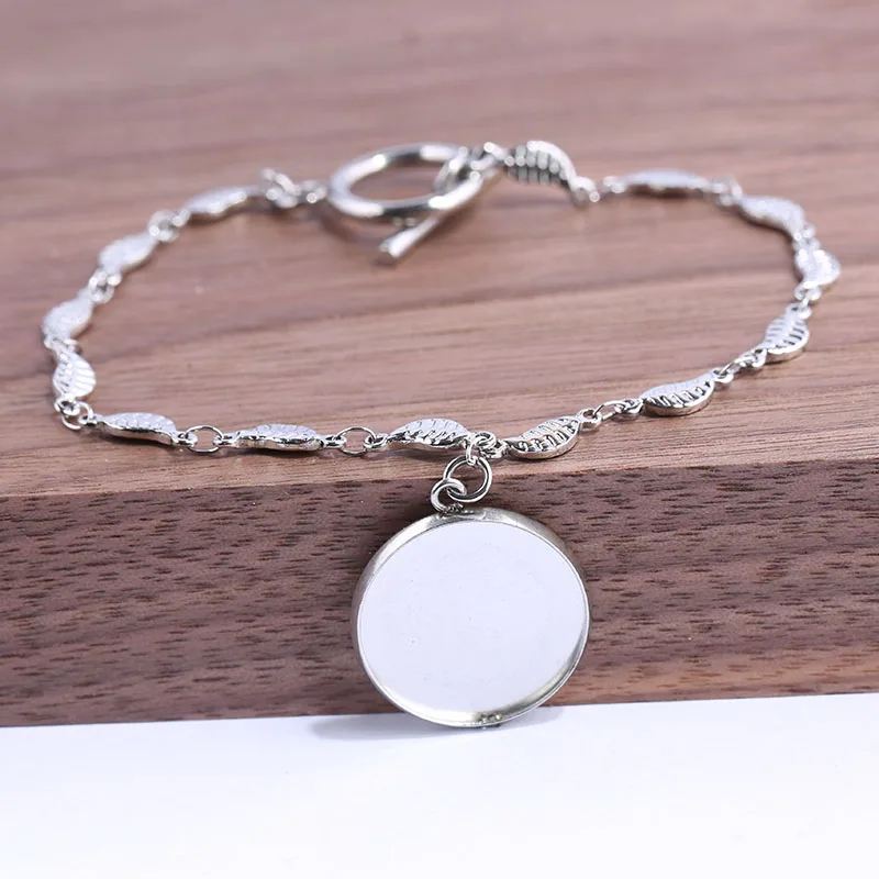 3 шт. основа для браслета кабошона из нержавеющей стали|Ювелирная фурнитура и