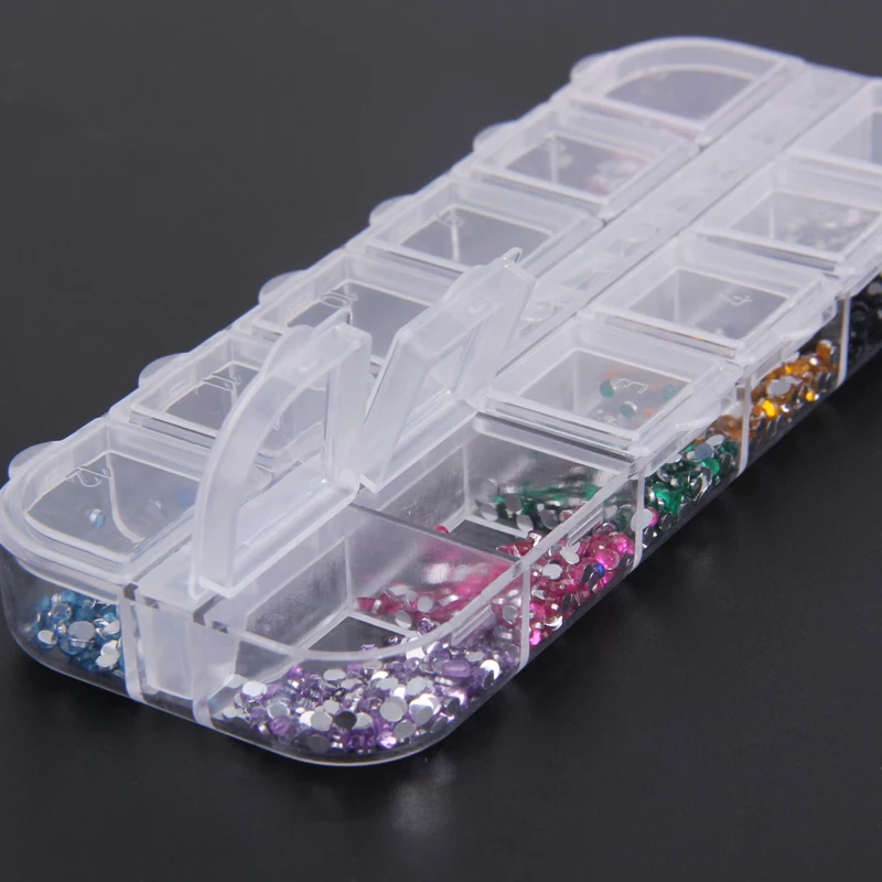 2800 3000 шт. дизайн ногтей Стразы Украшения для УФ гель акриловые системы 1 5 мм