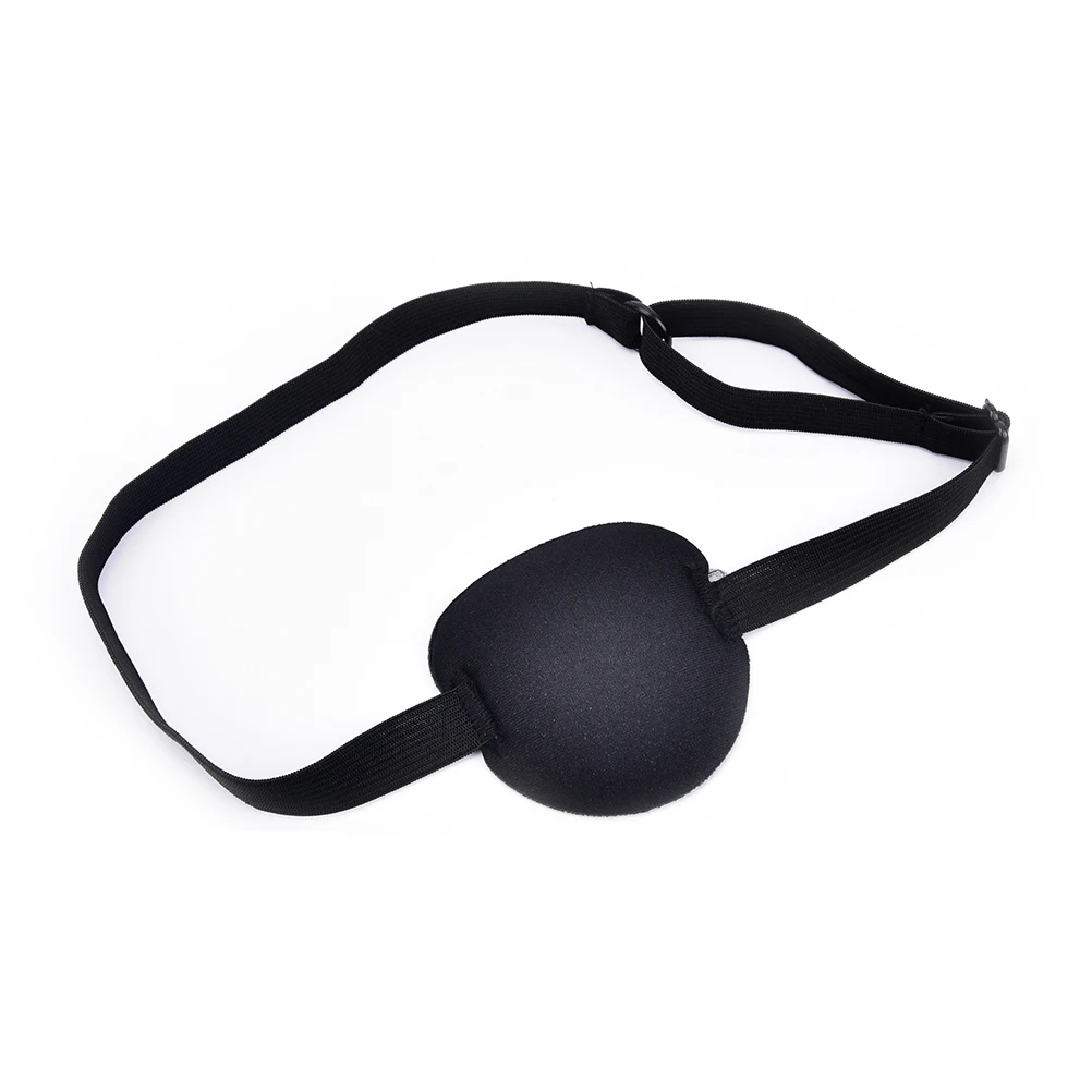 1Pcs Black funny Medical Use Concave Eye Patch 3D Foam Groove Eyeshades For Lazy Hot Sale Washable | Дом и сад