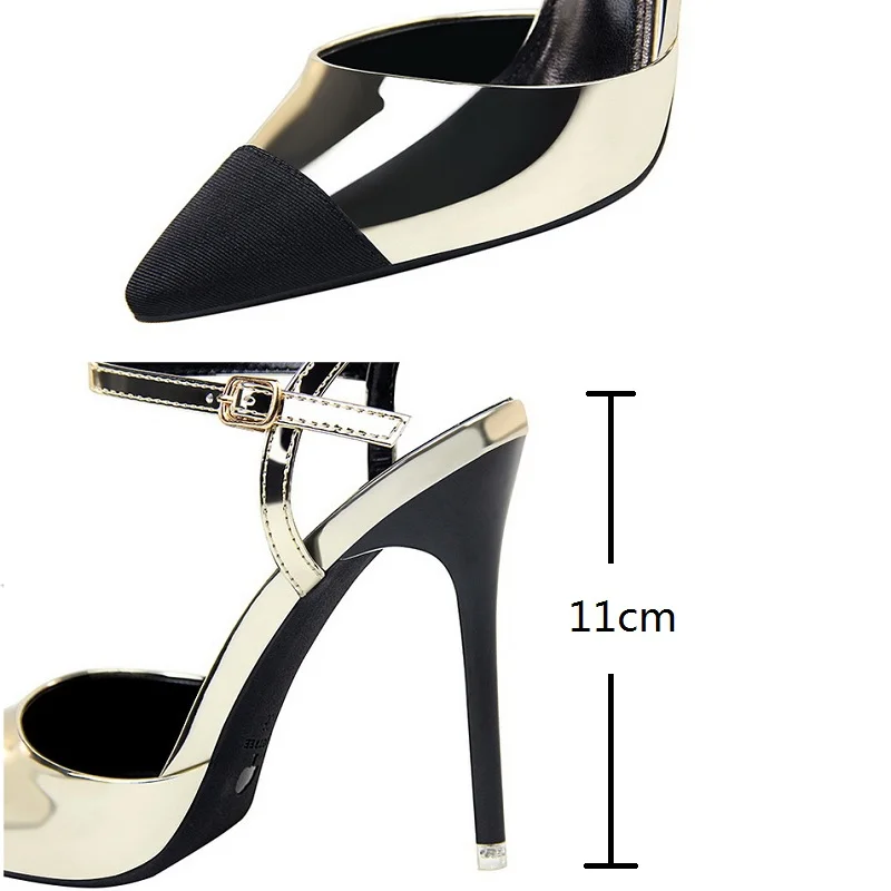 Женские туфли без задника на высоком каблуке сексуальные босоножки-лодочки