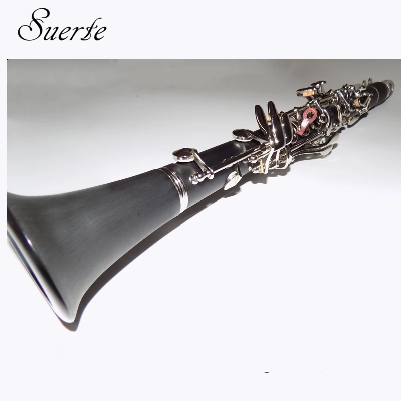 17 кнопок кларнет Eb ключ система Boehm Кларнет бакелит Профессиональный музыкальный инструмент кларнет