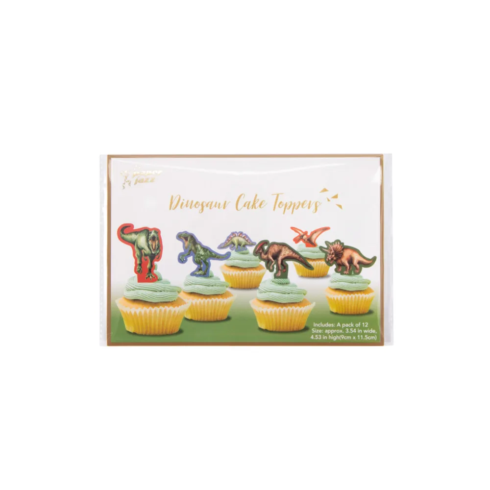 Динозавр день рождения украшение набор висячие вихревые украшения торт Топпер