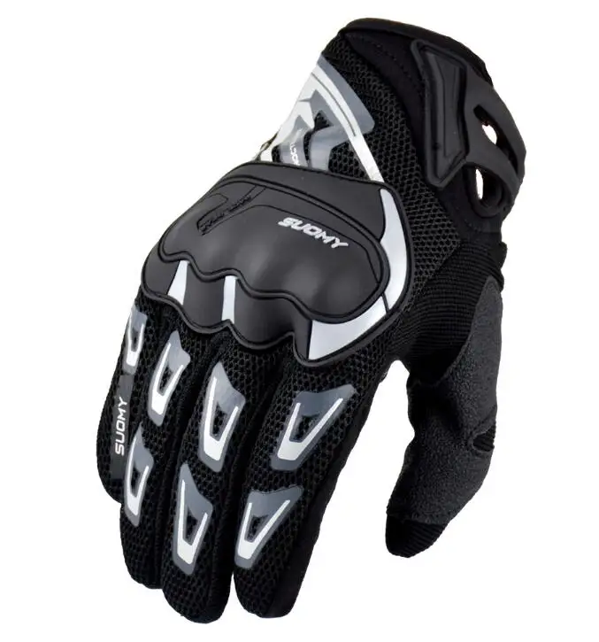 SU11 Gray Suomy абсолютно дизайн мото rcycle перчатки гоночные Luva moto queiro Guantes moto cicleta Luvas de moto перчатки для велоспорта - Цвет: SU11 Gray