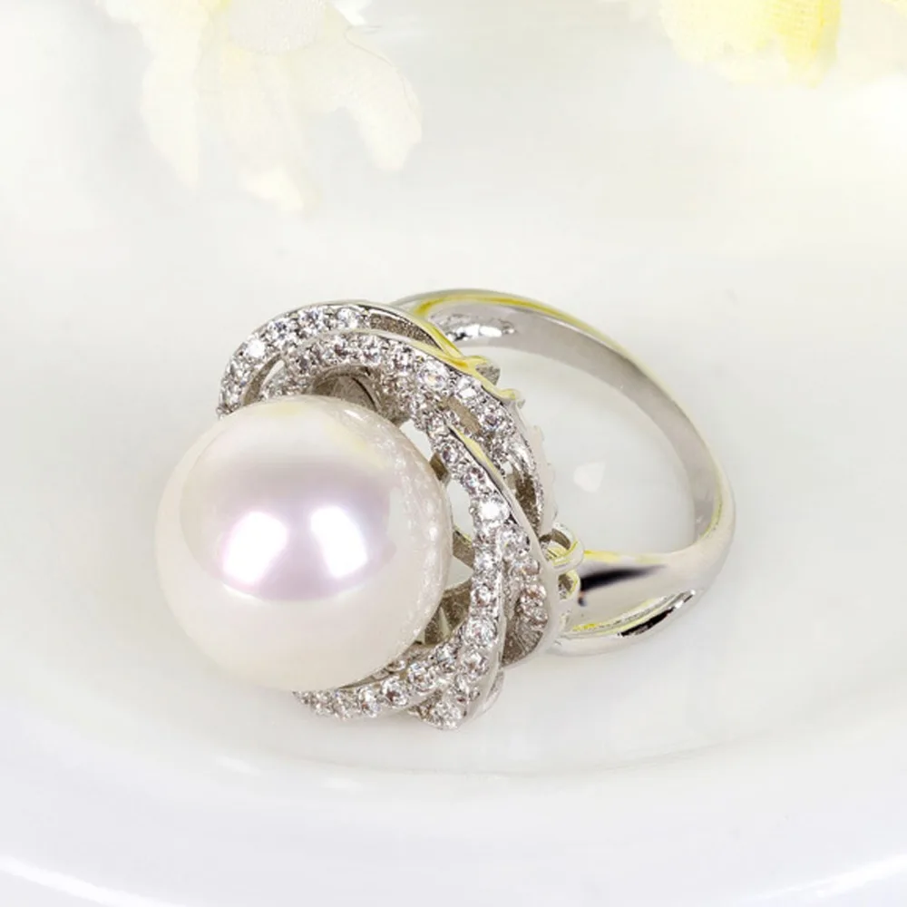 LUOTEEMI золота/Цвет кольца для женщин в богемном стиле с украшением виде кристаллов