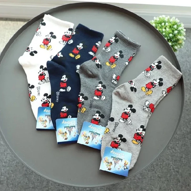 Disney Kids/носки с Микки Маусом для мальчиков и девочек хлопковые носки тапочки сезон