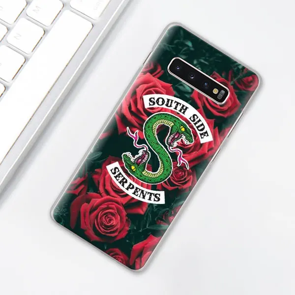 Ривердейл Тупоголовым Джонс чехол для телефона для samsung Galaxy S10e S10 плюс S7 S8 S9 Plus Note 8 9 M10 M20 M30 жесткий чехол Coque - Цвет: 002