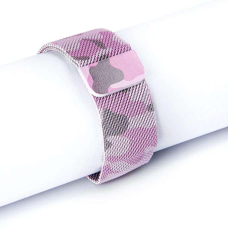 Миланский ремешок для Apple Watch Band Series 4 3 2 1 44 мм 40 мм Iwatch 42 мм 38 мм браслет из нержавеющей стали