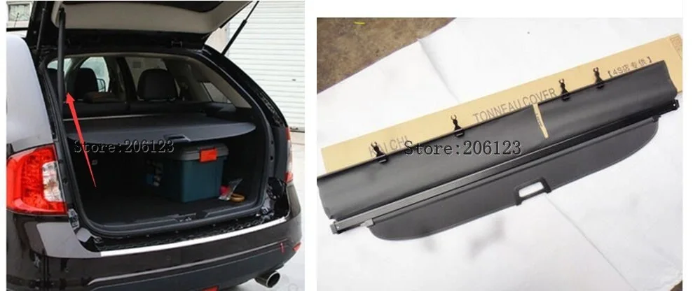 Защитный козырек багажника черный для груза Ford Edge 2011 2012 2013 | Автомобили и