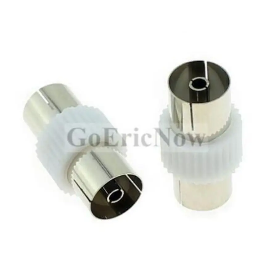 1 x RF Coaxial Coupler TV Aerial Cable Connector Adaptor Female Socket To F Adapter | Обустройство дома